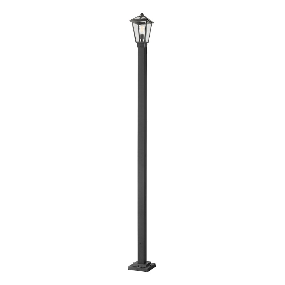 Z-Lite 1 Light Outdoor Post Mounted Fixture. Picture 1