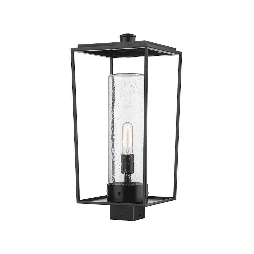 Z-Lite 1 Light Outdoor Post Mount Fixture. Picture 1