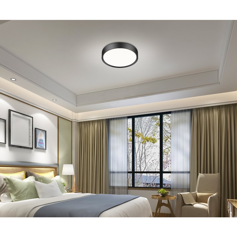 Z-Lite 1 Light Flush Mount. Picture 6