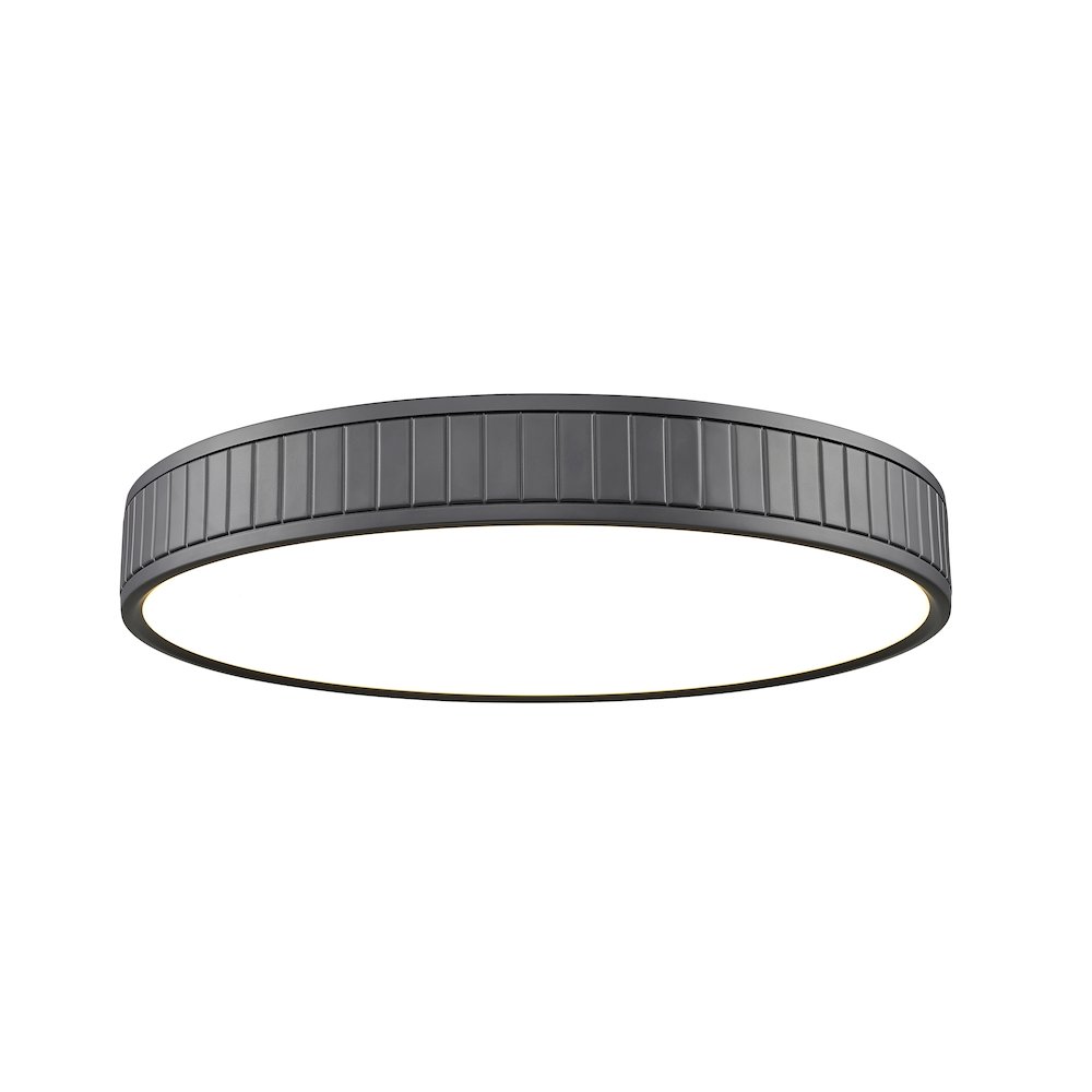Z-Lite 1 Light Flush Mount. Picture 1
