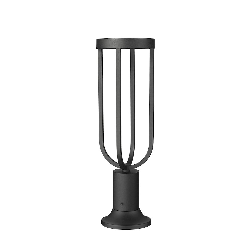 Z-Lite 1 Light Outdoor Pier Mounted Fixture. Picture 3