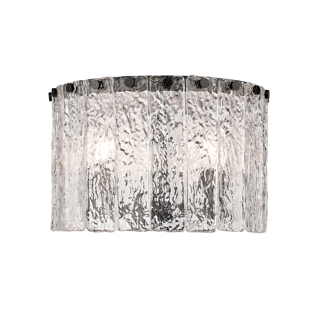 Z-Lite 3 Light Flush Mount. Picture 1