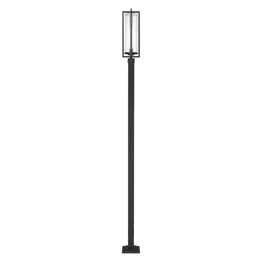 Z-Lite 1 Light Outdoor Post Mounted Fixture. Picture 3