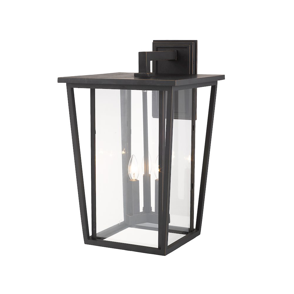 Z-Lite 3 Light Outdoor Wall Light. Picture 2