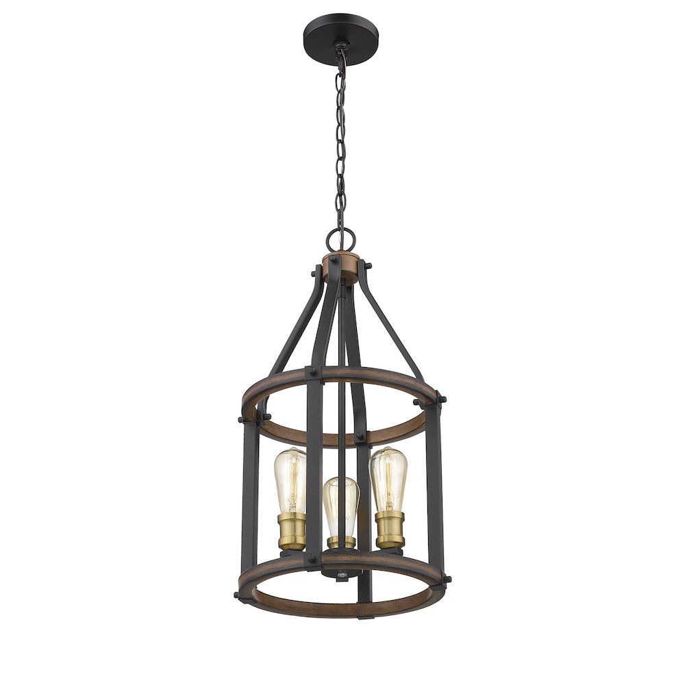 Z-Lite 3 Light Pendant. Picture 4