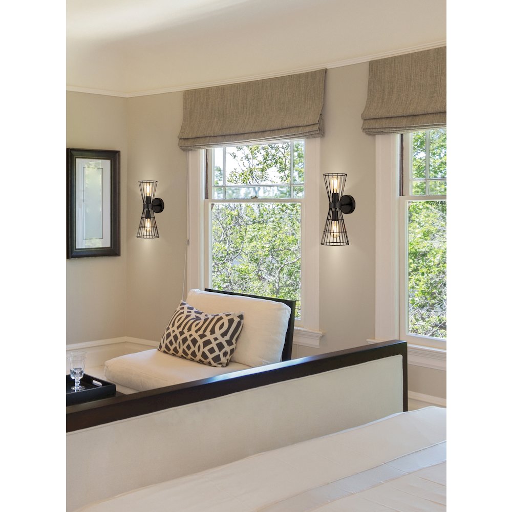 Z-Lite 2 Light Wall Sconce. Picture 6