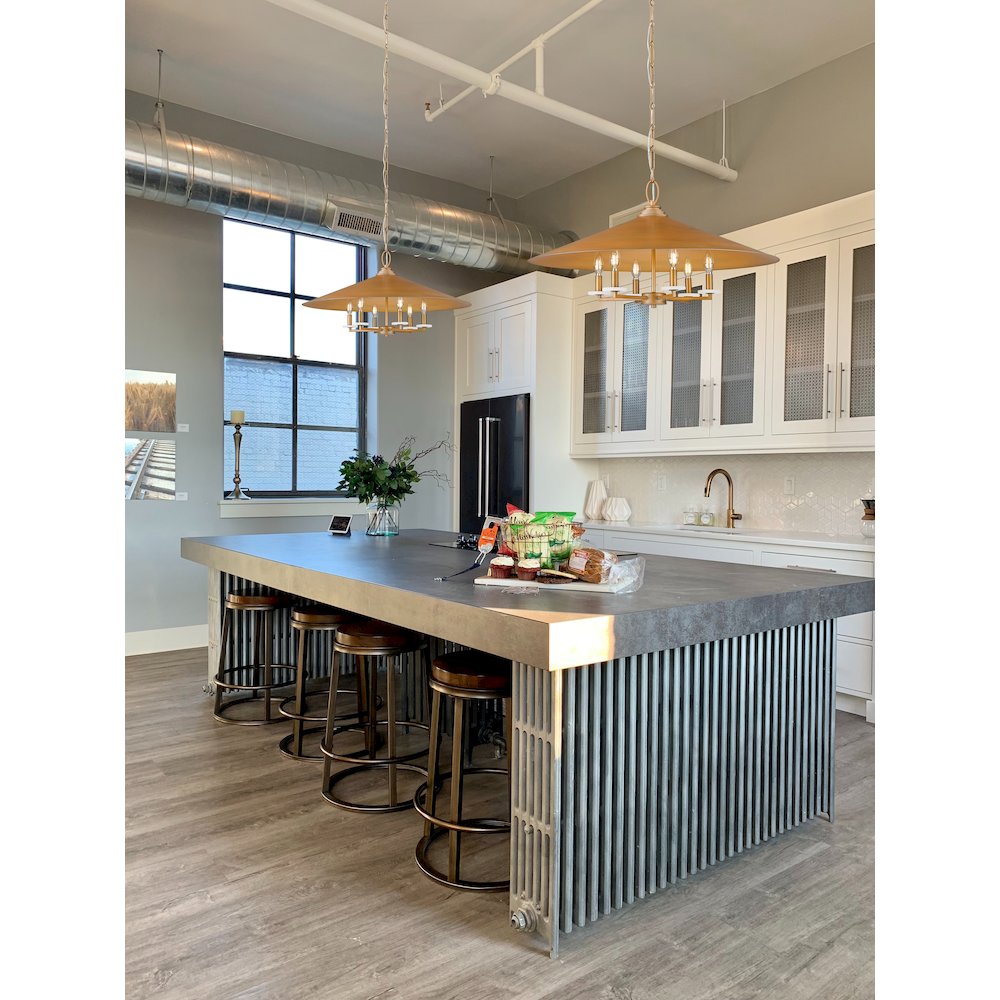 Z-Lite 6 Light Pendant. Picture 7