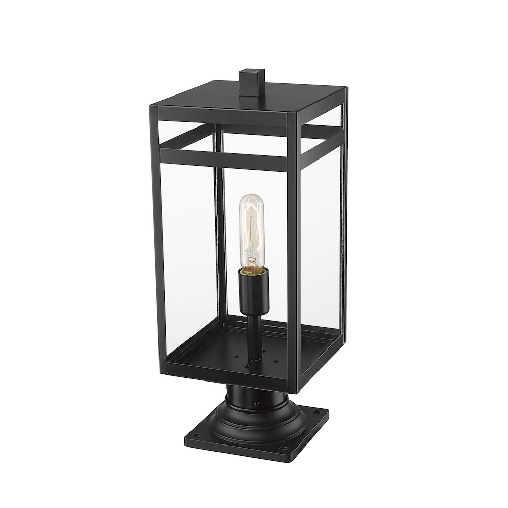 Z-Lite 1 Light Outdoor Pier Mounted Fixture. Picture 3