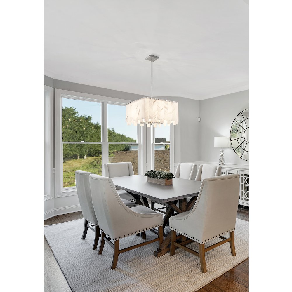 Z-Lite 8 Light Chandelier. Picture 6