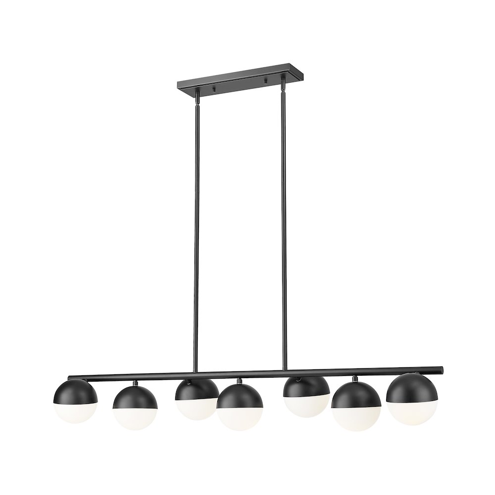 Z-Lite 7 Light Linear Chandelier. Picture 1