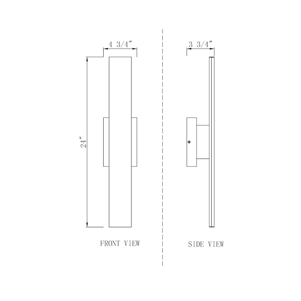 Z-Lite 2 Light Outdoor Wall Light. Picture 8