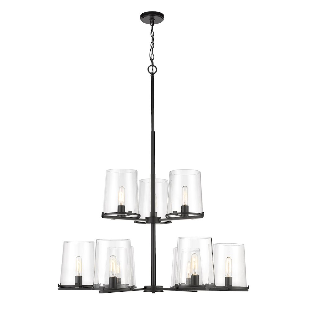 Z-Lite 9 Light Chandelier. Picture 2