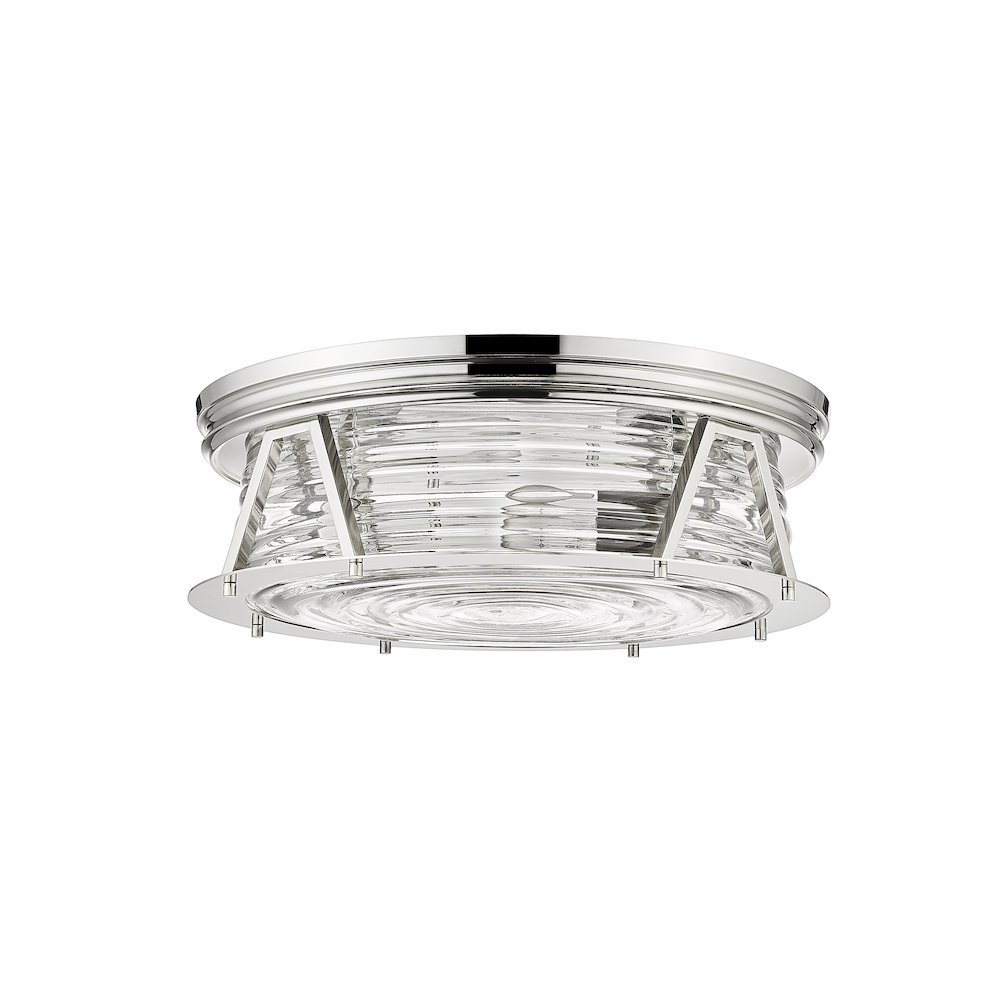 Z-Lite 4 Light Flush Mount. Picture 5