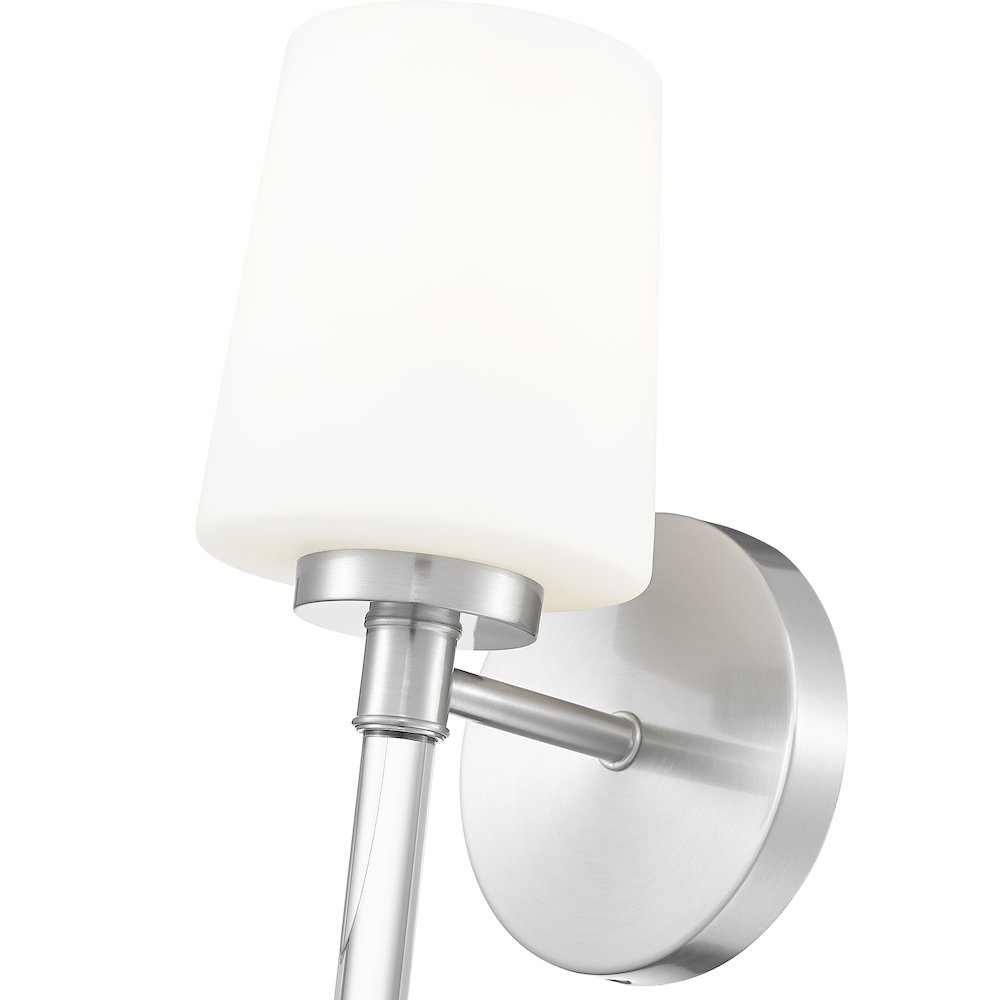 Z-Lite 1 Light Wall Sconce, Brushed Nickel. Picture 4