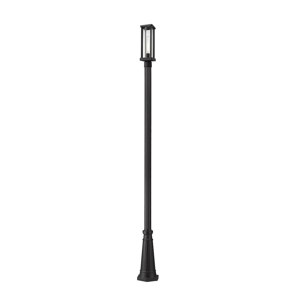 Z-Lite 1 Light Outdoor Post Mounted Fixture. Picture 1