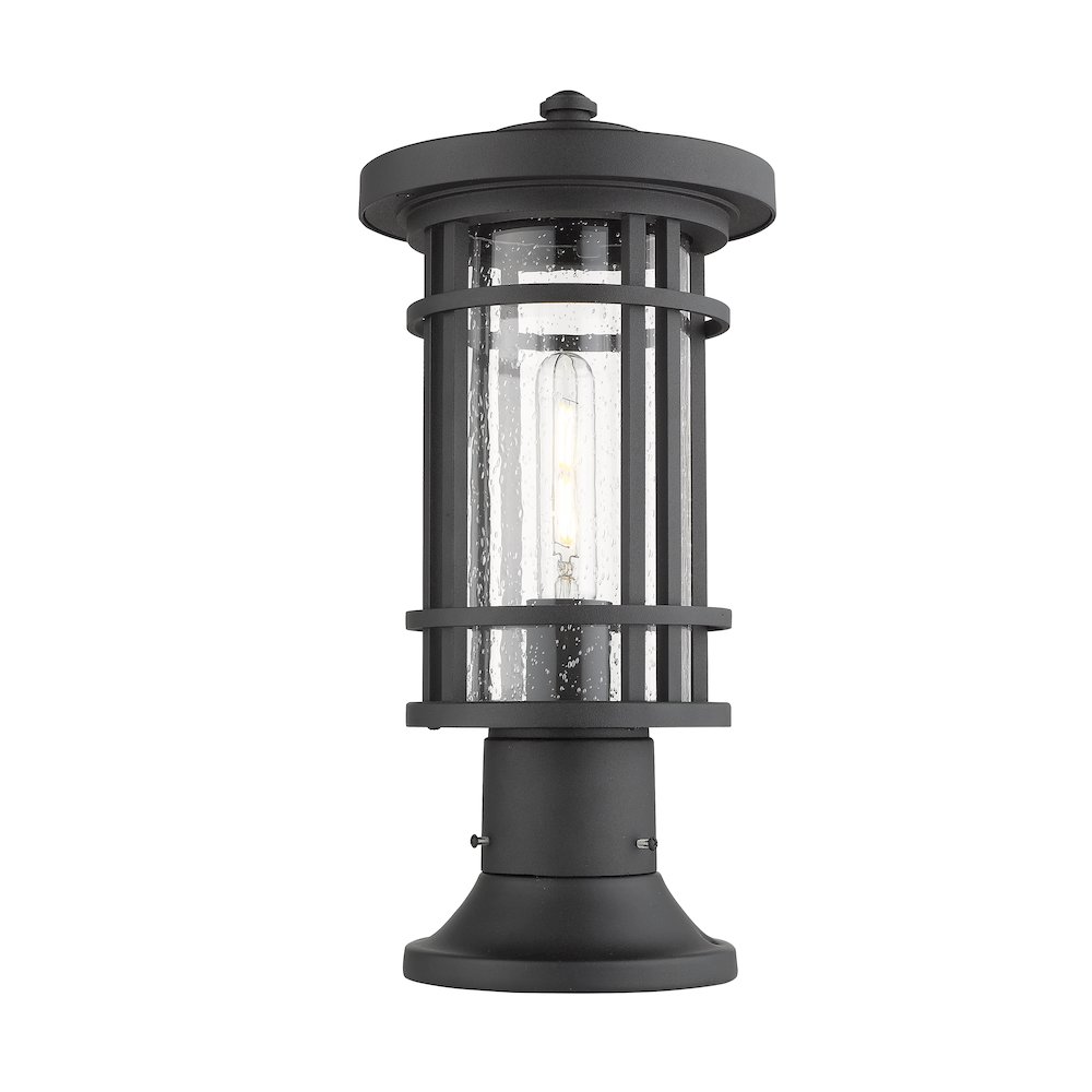 Z-Lite 1 Light Outdoor Pier Mounted Fixture. Picture 4