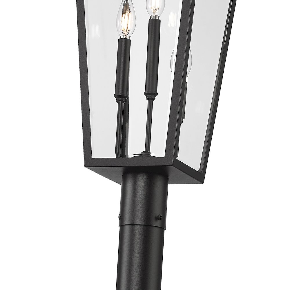Z-Lite 3 Light Outdoor Post Mount Fixture. Picture 4