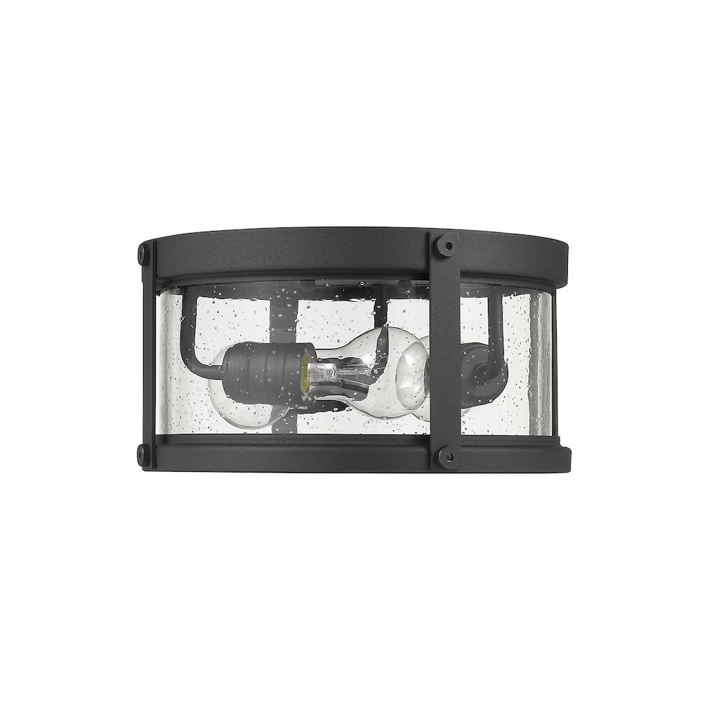 Z-Lite 3 Light Outdoor Flush Mount. Picture 5