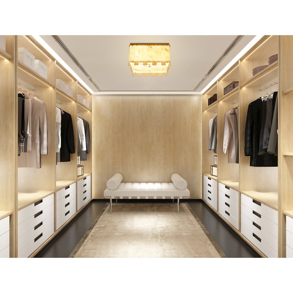 Z-Lite 9 Light Flush Mount. Picture 6
