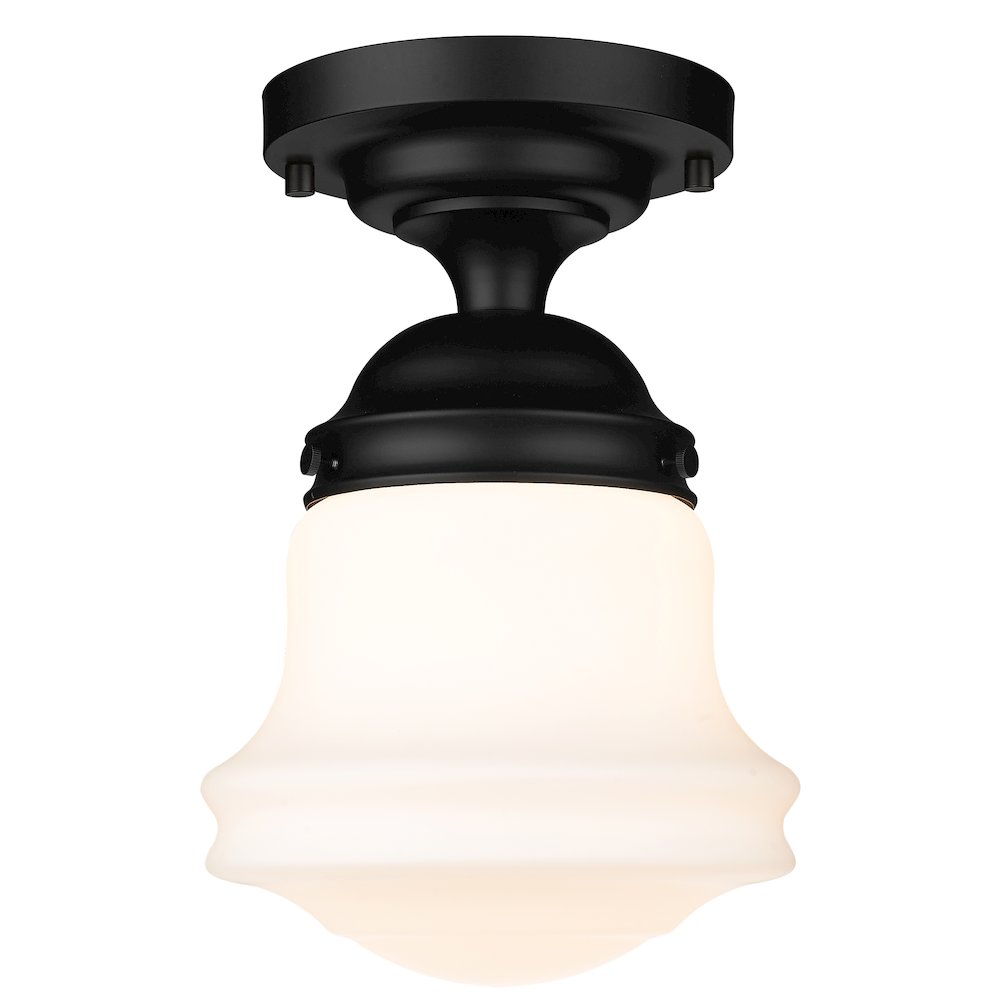 Z-Lite 1 Light Flush Mount. Picture 1