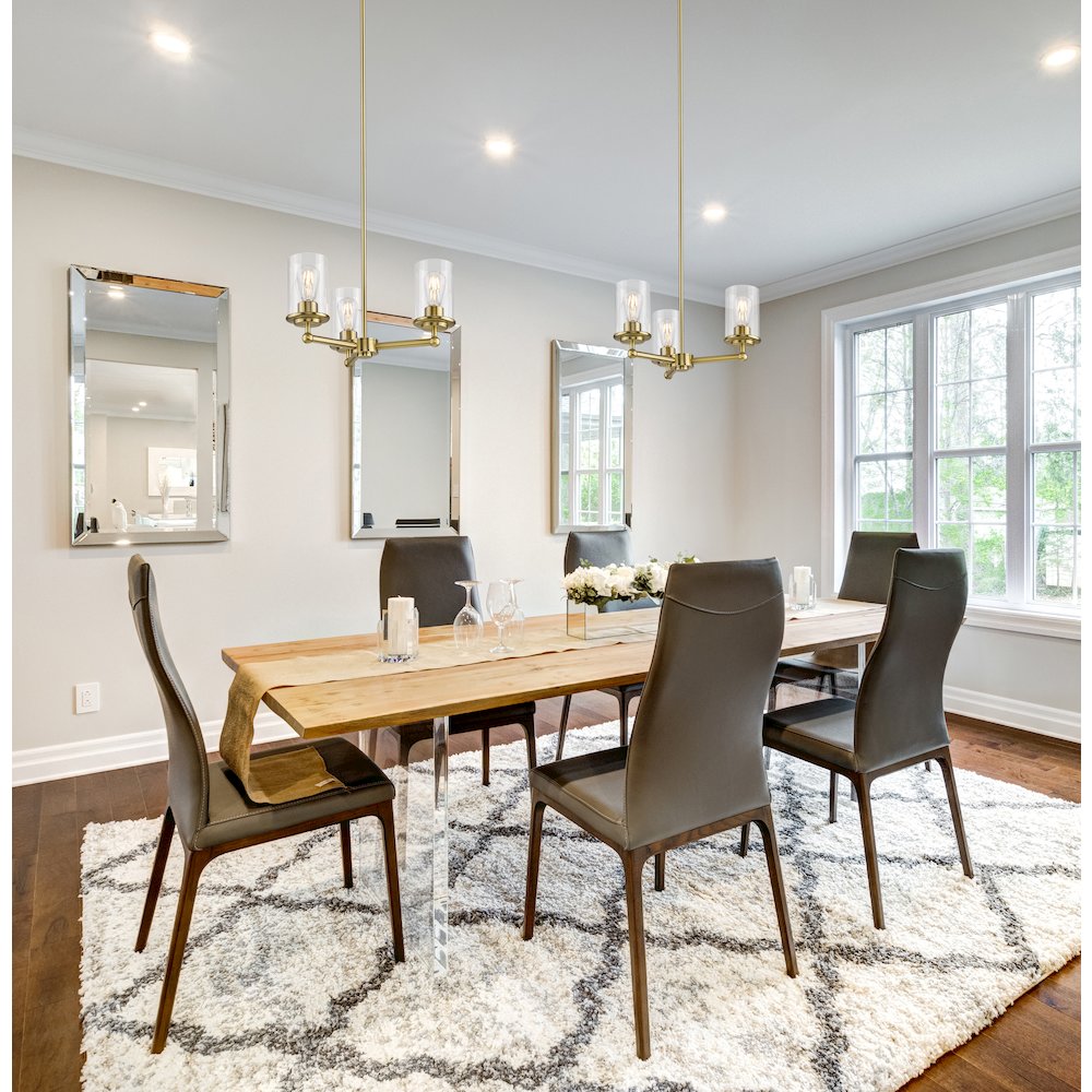Z-Lite 3 Light Chandelier. Picture 7