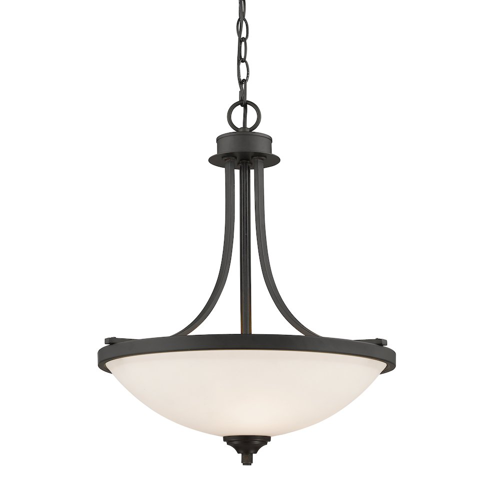 Z-Lite 3 Light Pendant. Picture 1