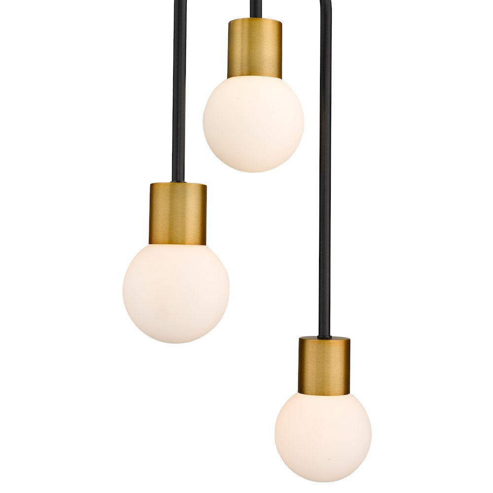 Z-Lite 3 Light Chandelier. Picture 4