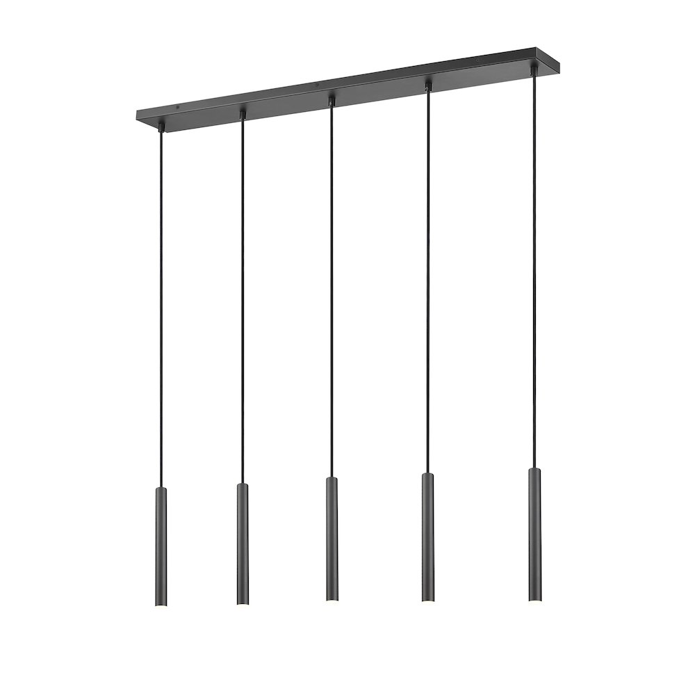 Z-Lite 5 Light Linear Chandelier. Picture 3
