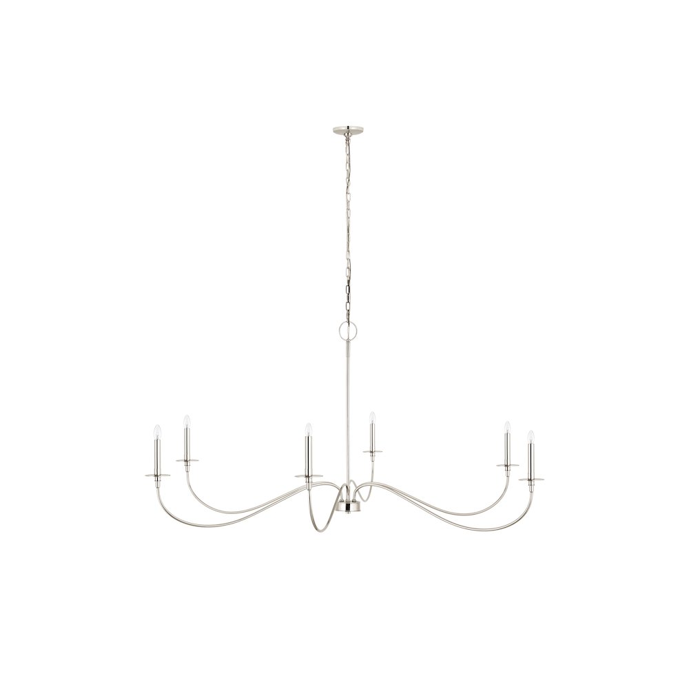 Z-Lite 6 Light Chandelier. Picture 4