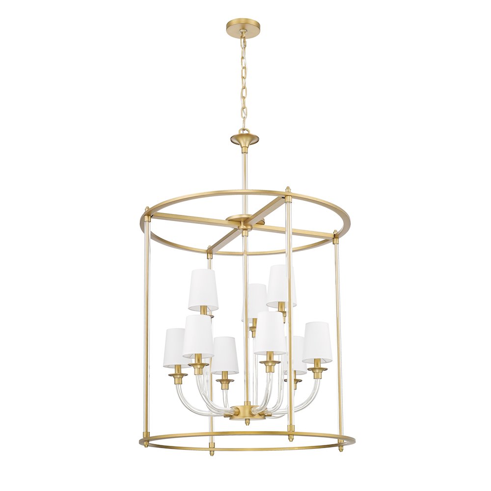 Z-Lite 9 Light Chandelier. Picture 5