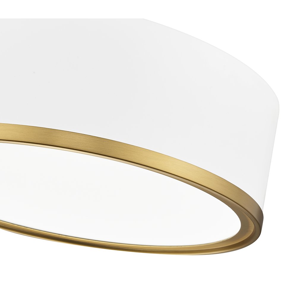 Z-Lite 1 Light Flush Mount. Picture 4