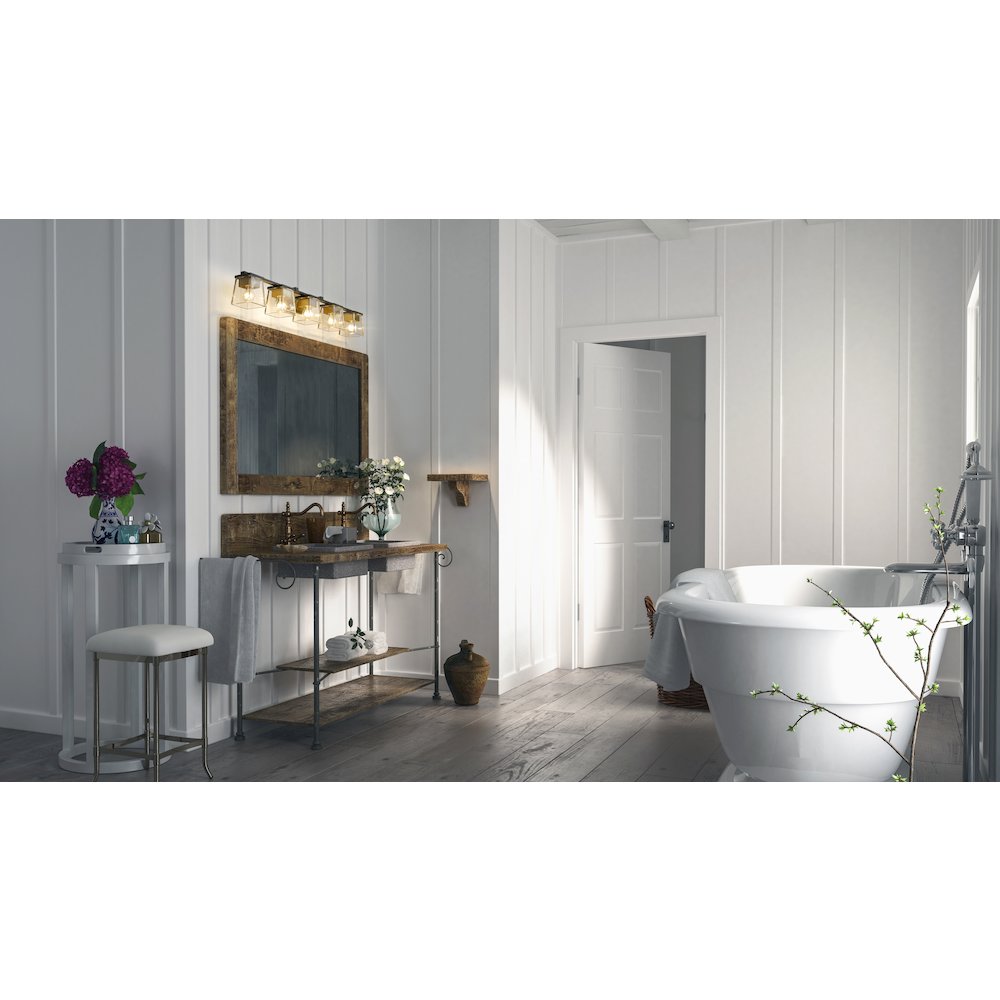 Z-Lite 5 Light Vanity. Picture 6
