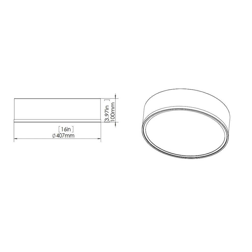 Z-Lite 1 Light Flush Mount. Picture 8