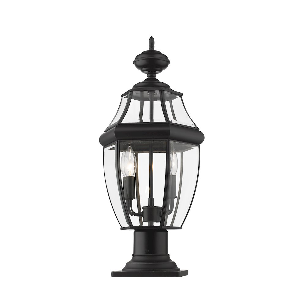 Z-Lite 2 Light Outdoor Pier Mounted Fixture. Picture 2