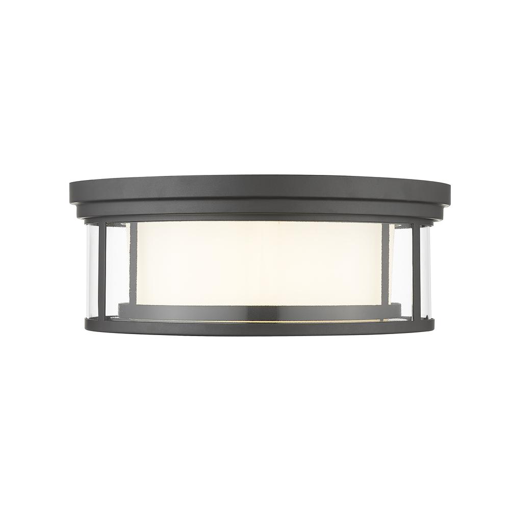 3 Light Flush Mount. Picture 2