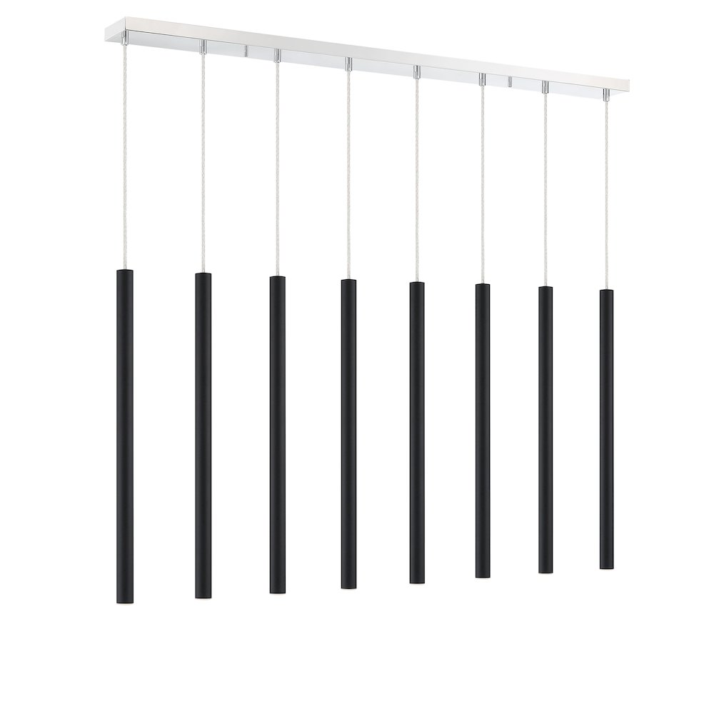 Z-Lite 8 Light Linear Chandelier. Picture 3