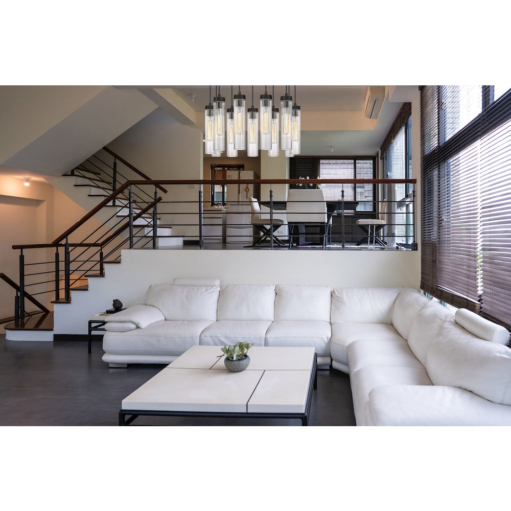 Z-Lite 11 Light Chandelier. Picture 7