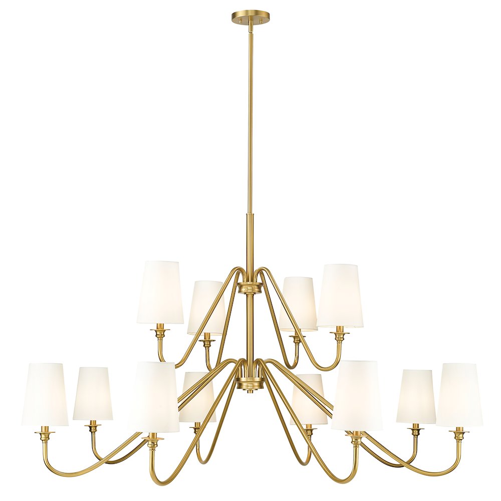 Z-Lite 12 Light Chandelier. Picture 1
