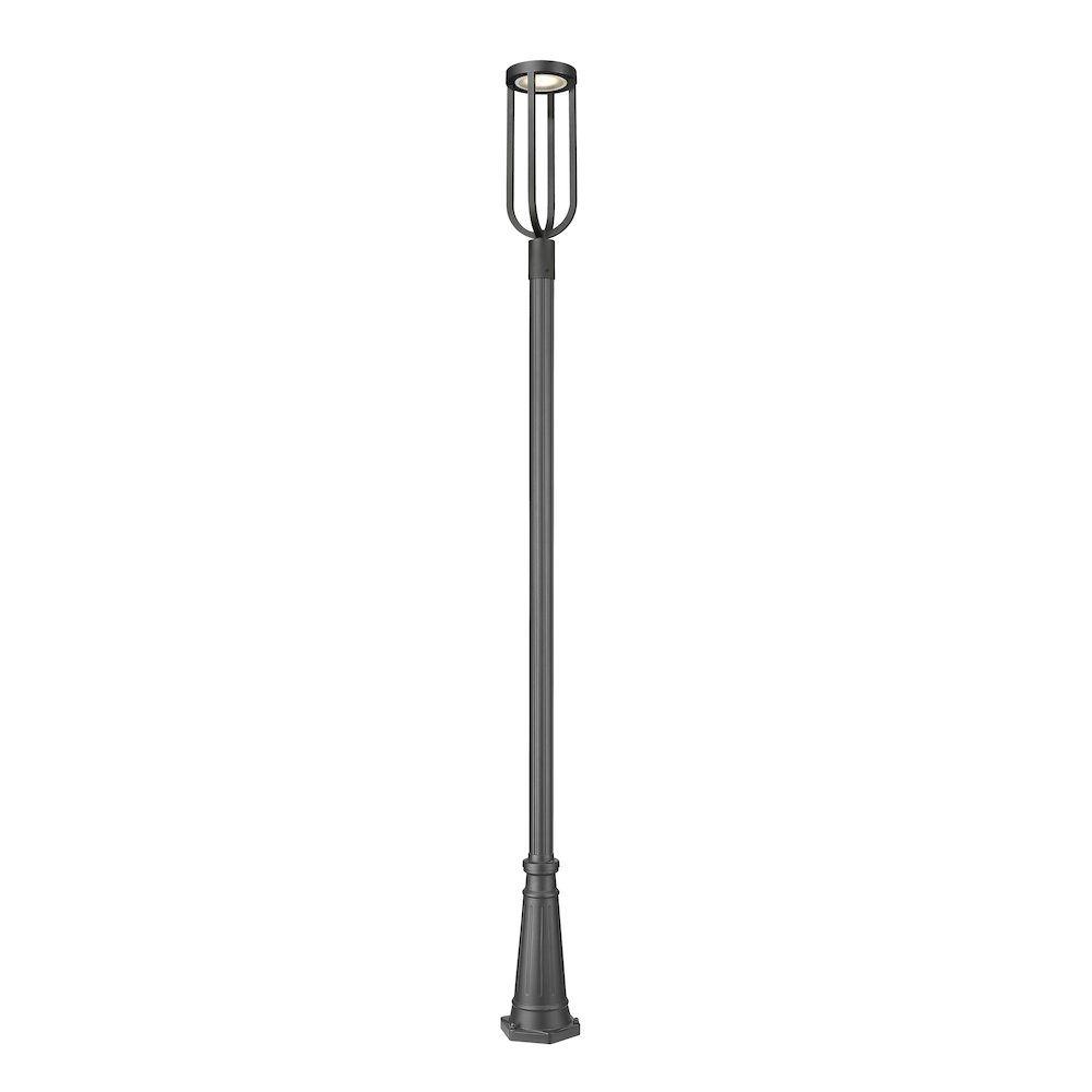 Z-Lite 1 Light Outdoor Post Mounted Fixture. Picture 1