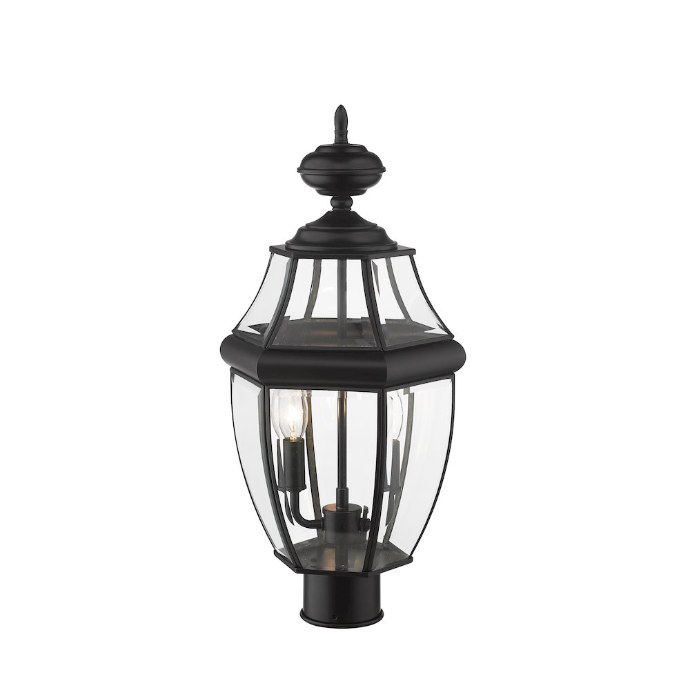 Z-Lite 2 Light Outdoor Post Mount Fixture. Picture 3