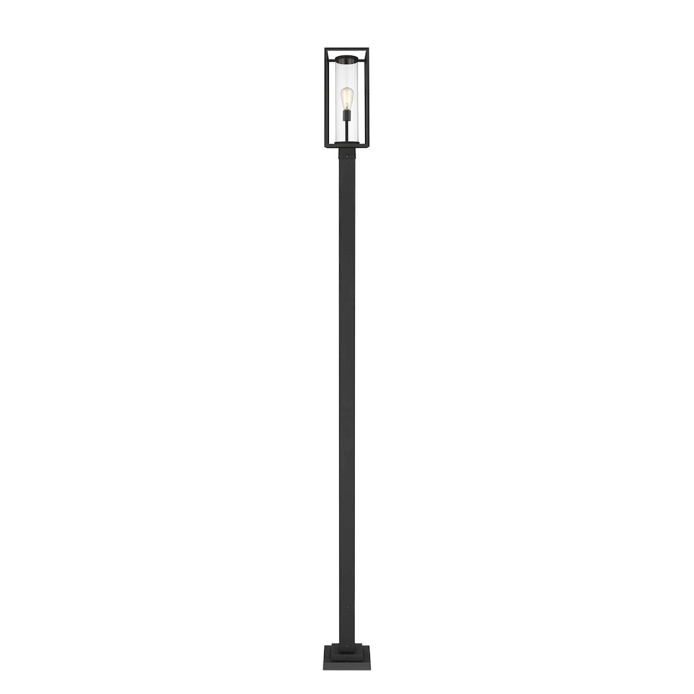 Z-Lite 1 Light Outdoor Post Mounted Fixture. Picture 2