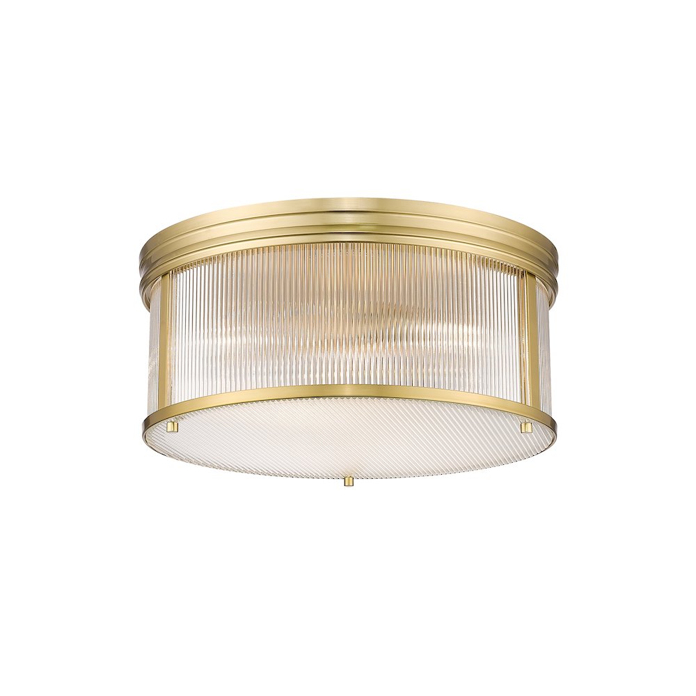 Z-Lite 4 Light Flush Mount. Picture 2