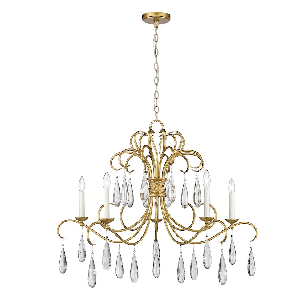 Z-Lite 5 Light Chandelier. Picture 3