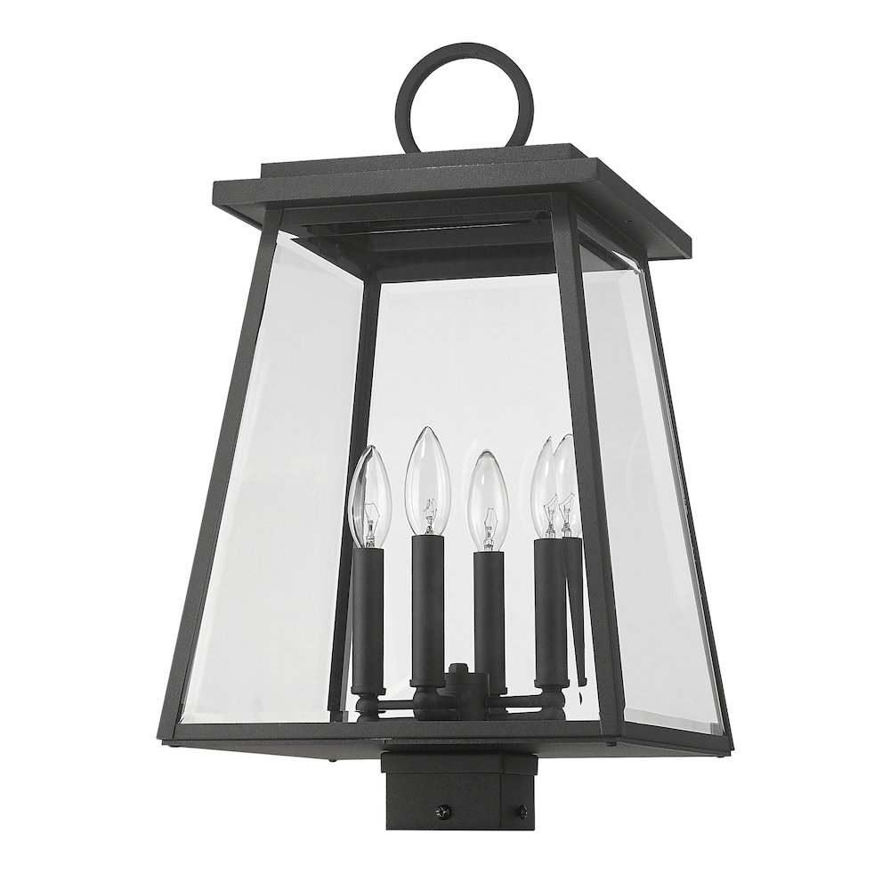 Z-Lite 4 Light Outdoor Post Mount Fixture. Picture 5
