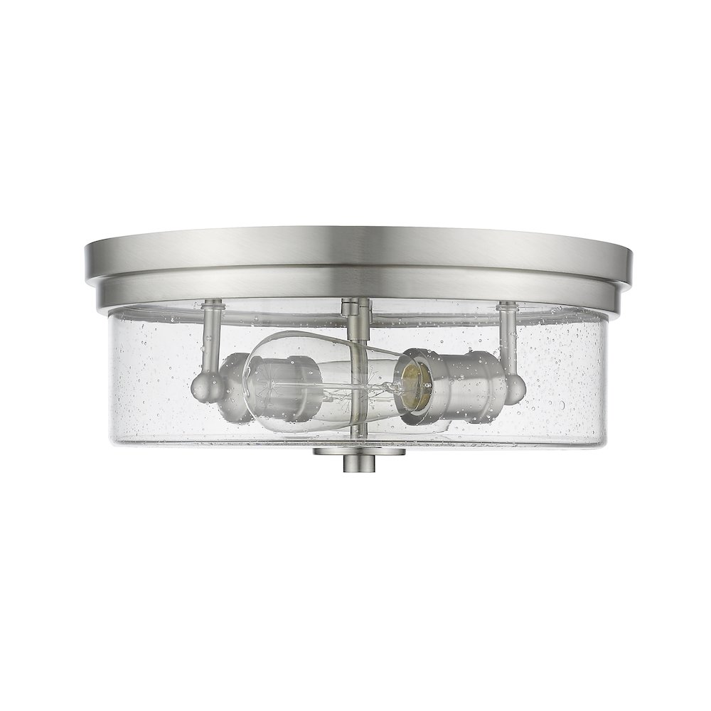Z-Lite 2 Light Flush Mount. Picture 5