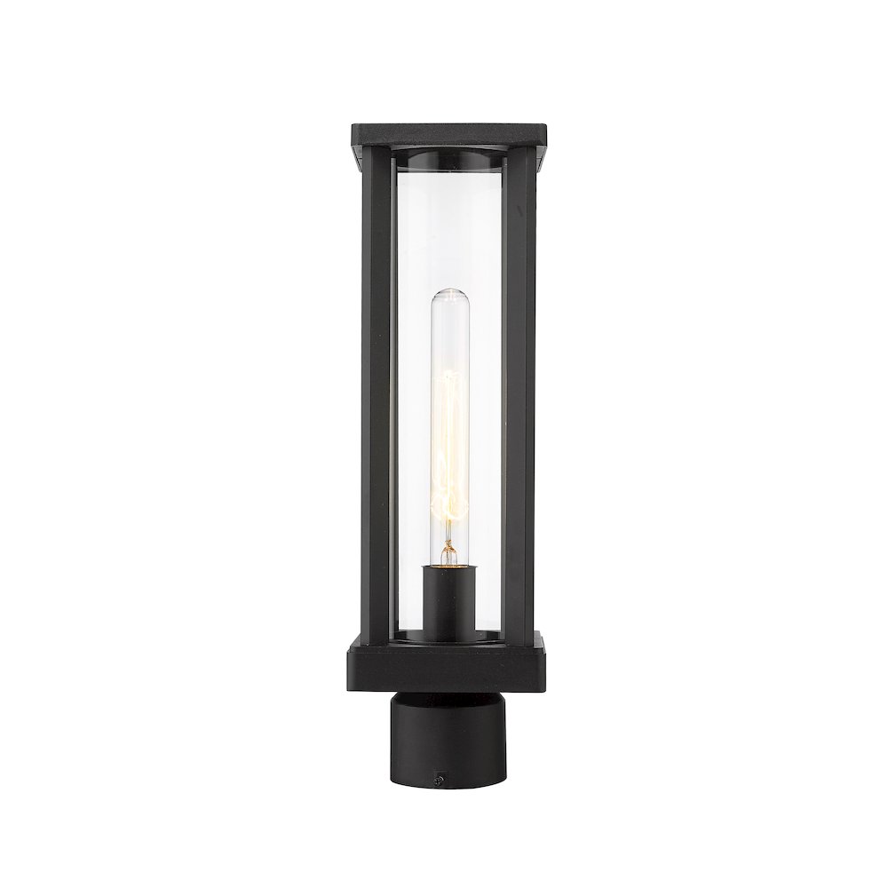 Z-Lite 1 Light Outdoor Post Mount Fixture. Picture 2