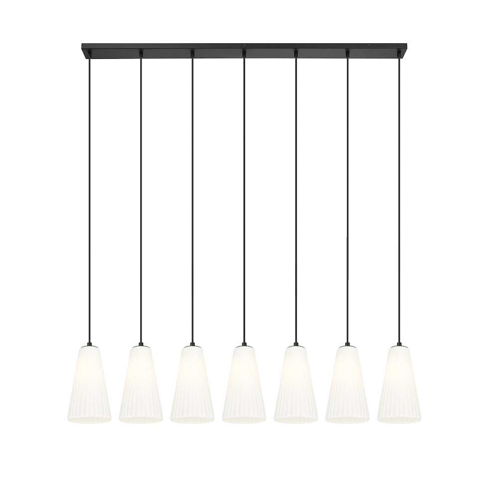 Z-Lite 7 Light Linear Chandelier. Picture 2