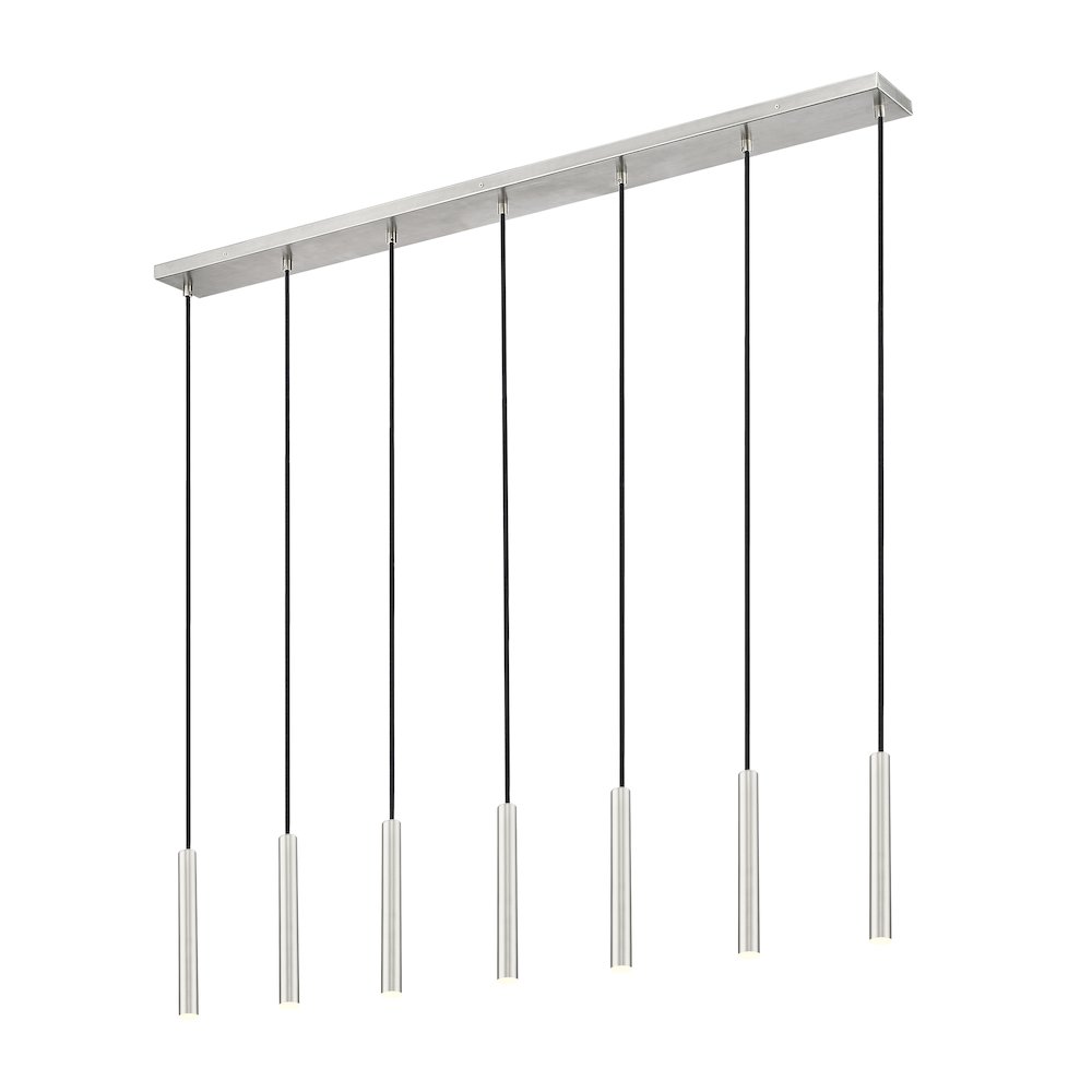 Z-Lite 7 Light Linear Chandelier. Picture 1