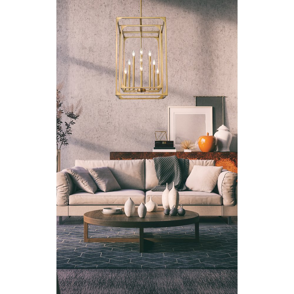 Z-Lite 12 Light Chandelier. Picture 6