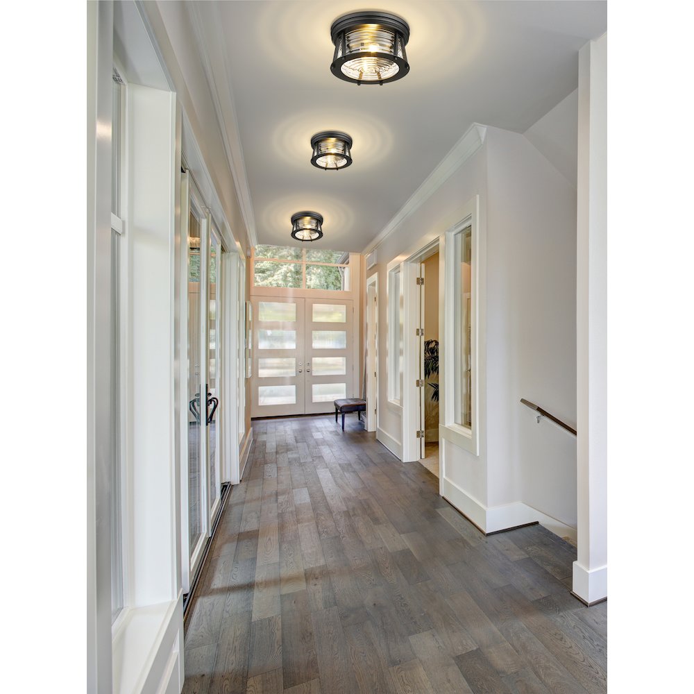 Z-Lite 2 Light Flush Mount. Picture 7